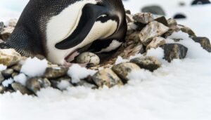 preventing penguin egg dehydration