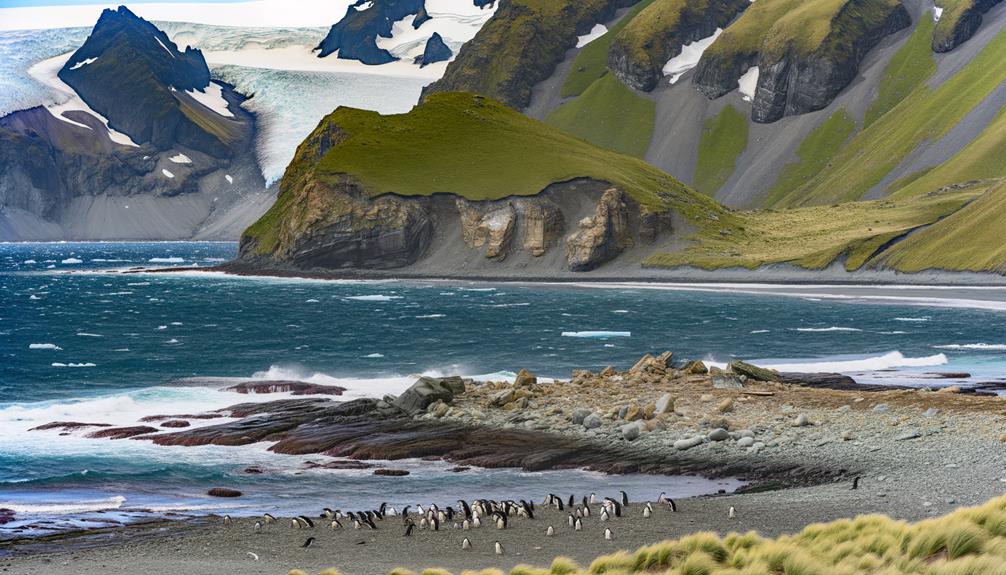 remote island in antarctica