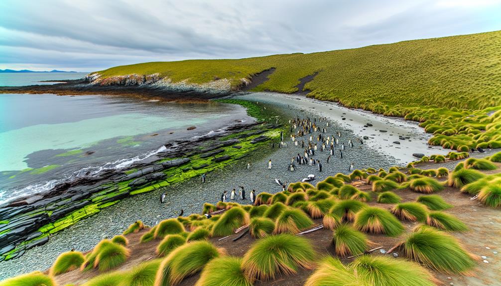 remote sub antarctic island