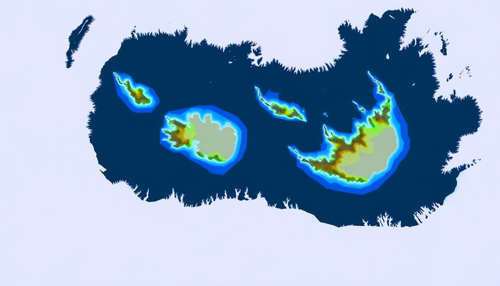 remote windswept isolated islands