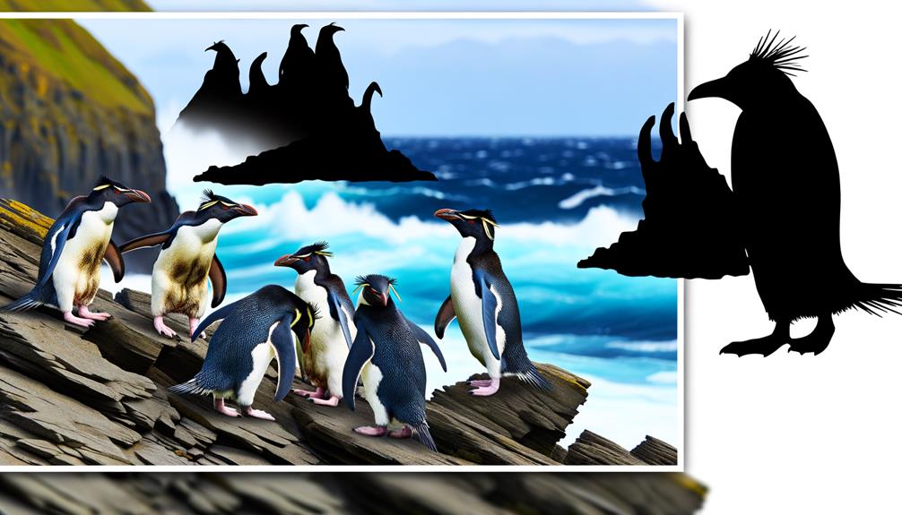 rockhopper penguins self defense tactics