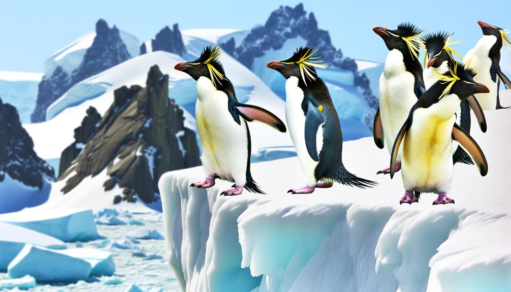 rockhopper penguins thrive in antarctica