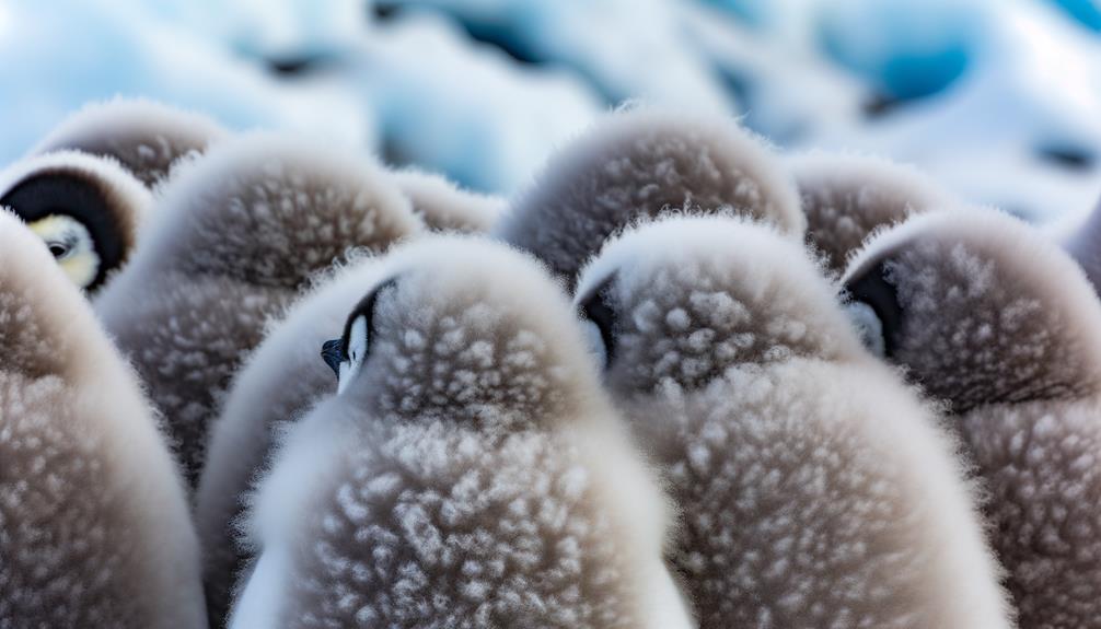 soft white duck feathers