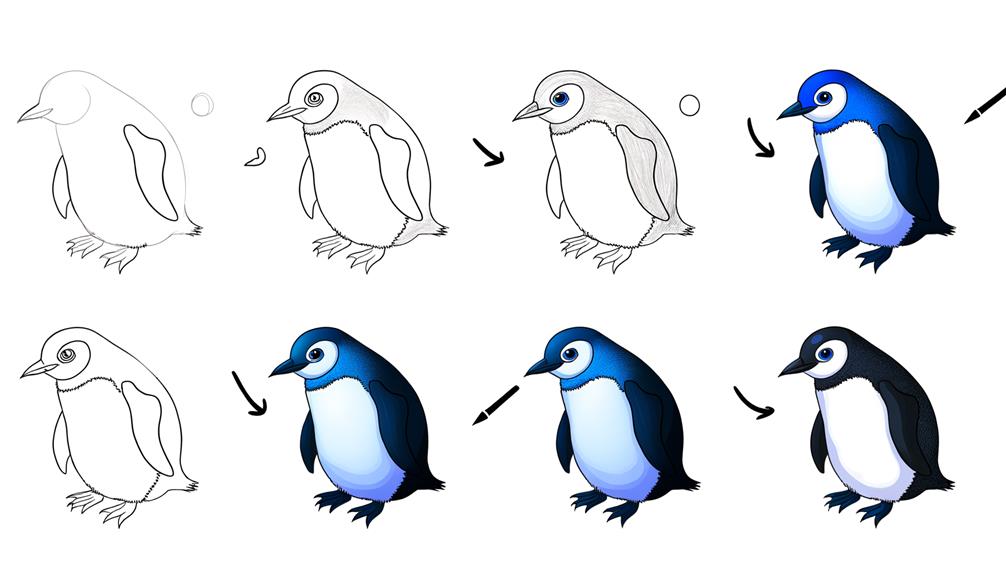 step by step guide for drawing