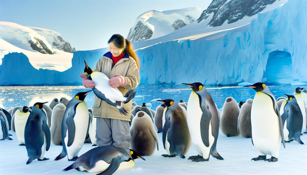 study of king penguins