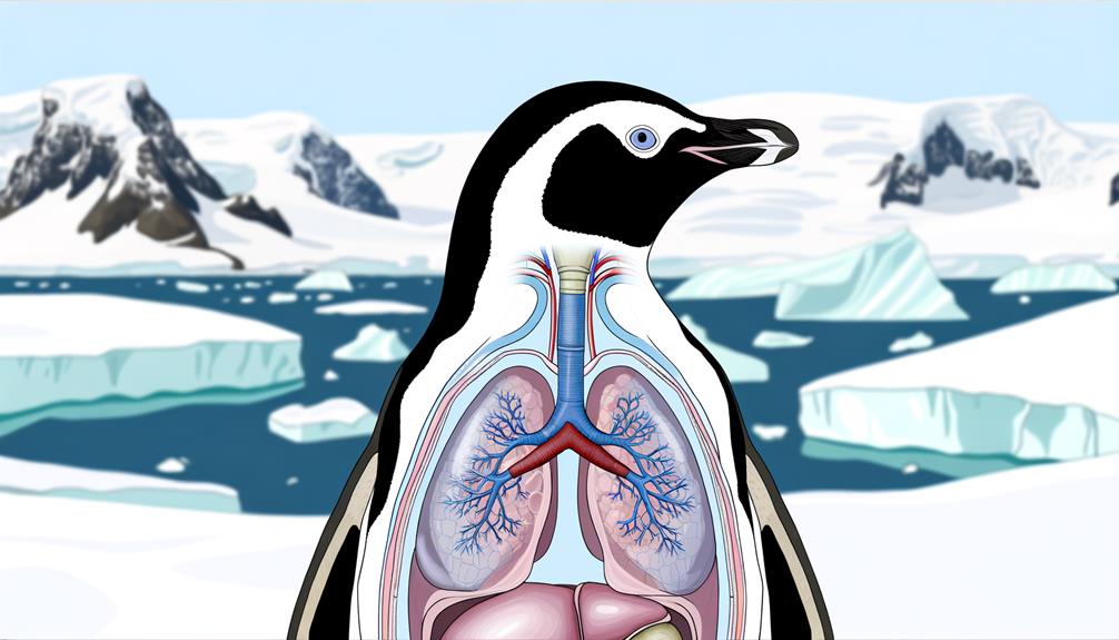 study of penguin lungs