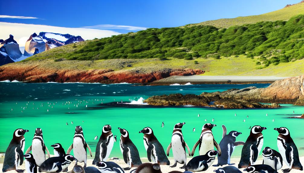 unique penguins in chile