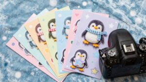 cute collectible penguin stickers