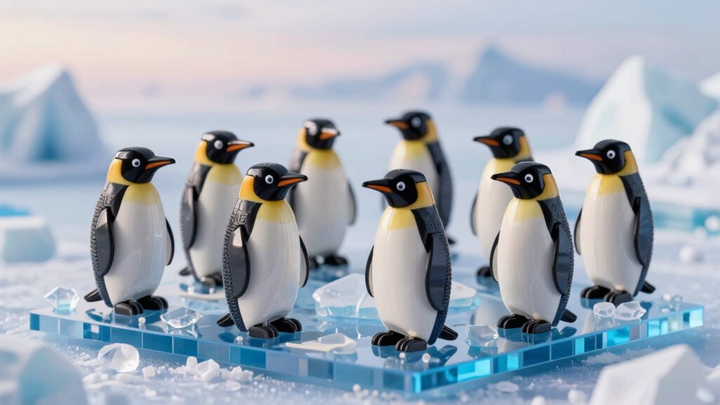 penguin themed building sets
