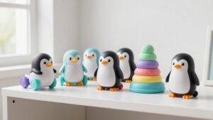 penguin themed toddler learning toys