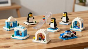 top seven penguin brick sets