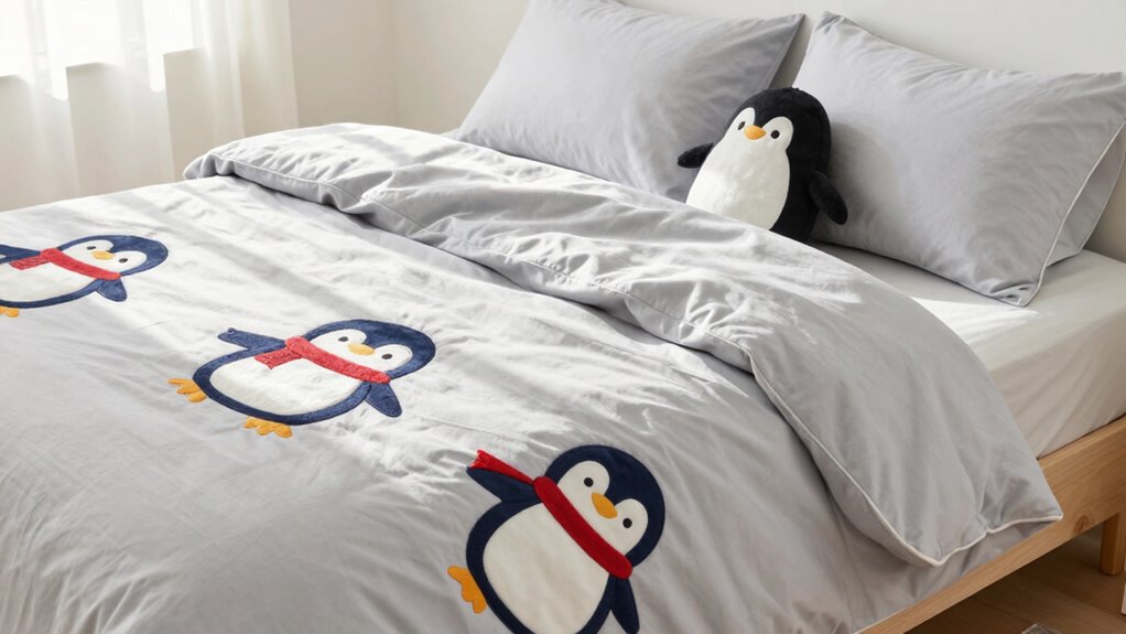 adorable cozy penguin kidsheets