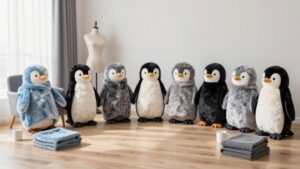 best penguin adult wearable blankets