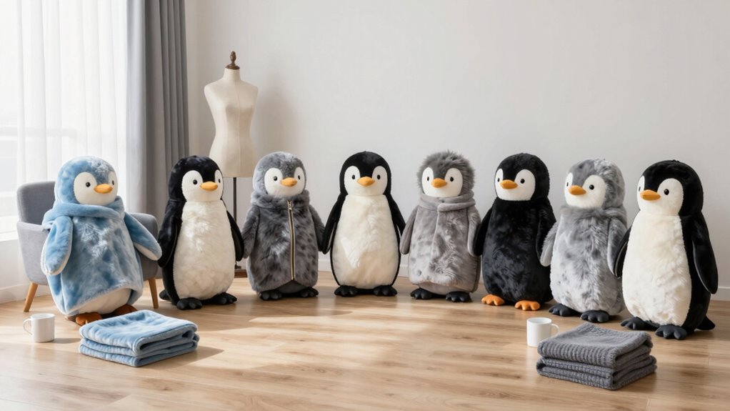 best penguin adult wearable blankets