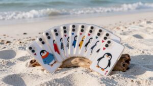 clear adorable protective penguin cases