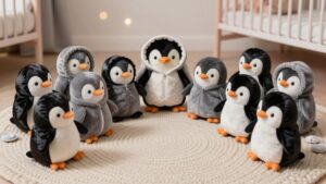 cute cozy penguin wearable blankets