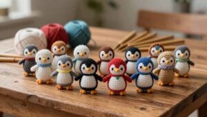 penguin beginner crochet kits