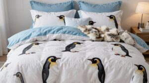 penguin queen bed sets