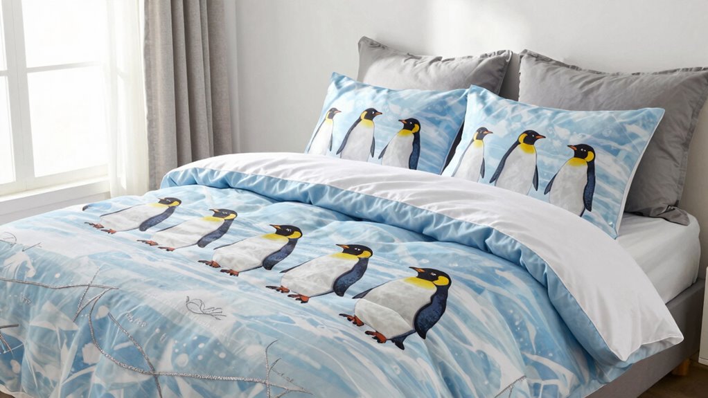 penguin queen duvet guide