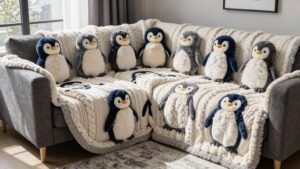 penguin themed cozy throw roundup