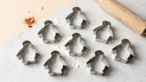 seven penguin cookie cutters
