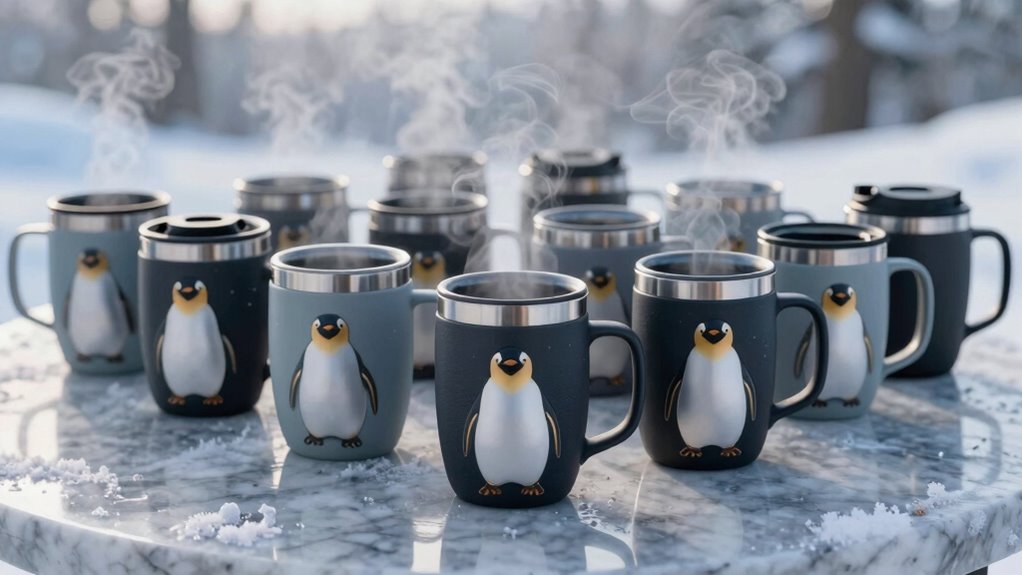 top 10 penguin travel mugs