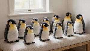 top adult penguin weighted plushes