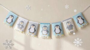 top penguin baby shower banners