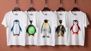 top penguin men s graphic tees
